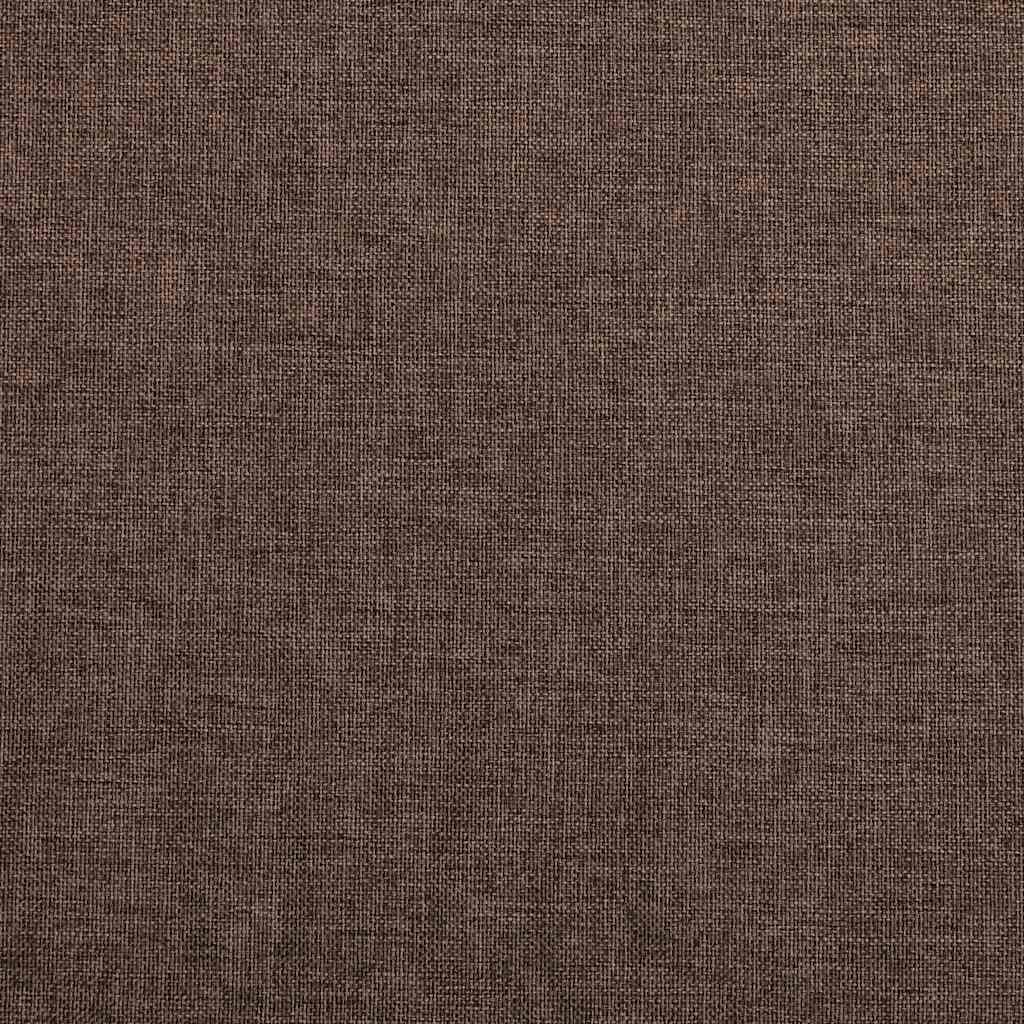 Gordijn linnen-look verduisterend met haken 290x245 cm taupe is nu te koop bij PeponiXL, paradijselijk wonen!