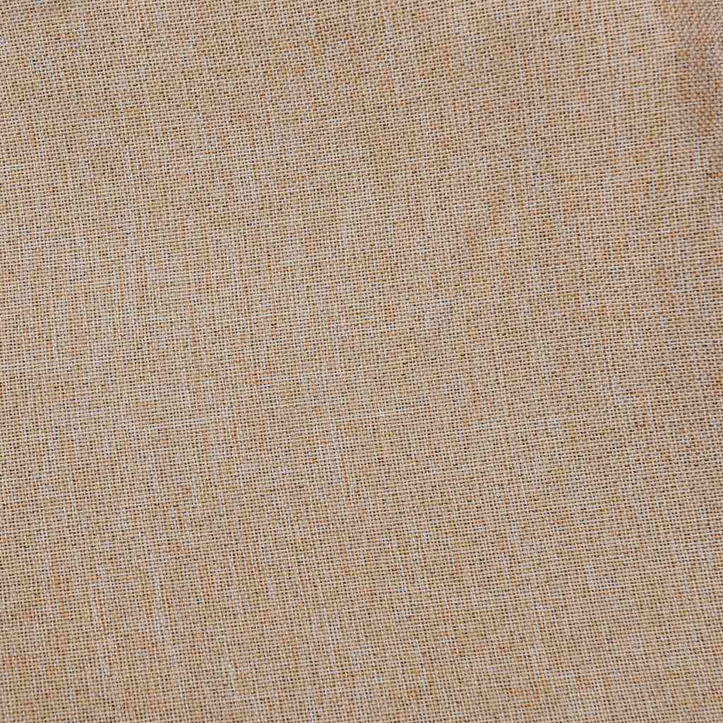 Gordijnen linnen-look verduisterend ogen 2 st 140x175 cm beige is nu te koop bij PeponiXL, paradijselijk wonen!
