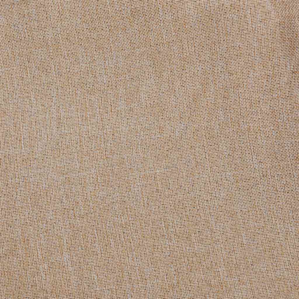 Gordijnen linnen-look verduisterend ogen 2 st 140x225 cm beige is nu te koop bij PeponiXL, paradijselijk wonen!