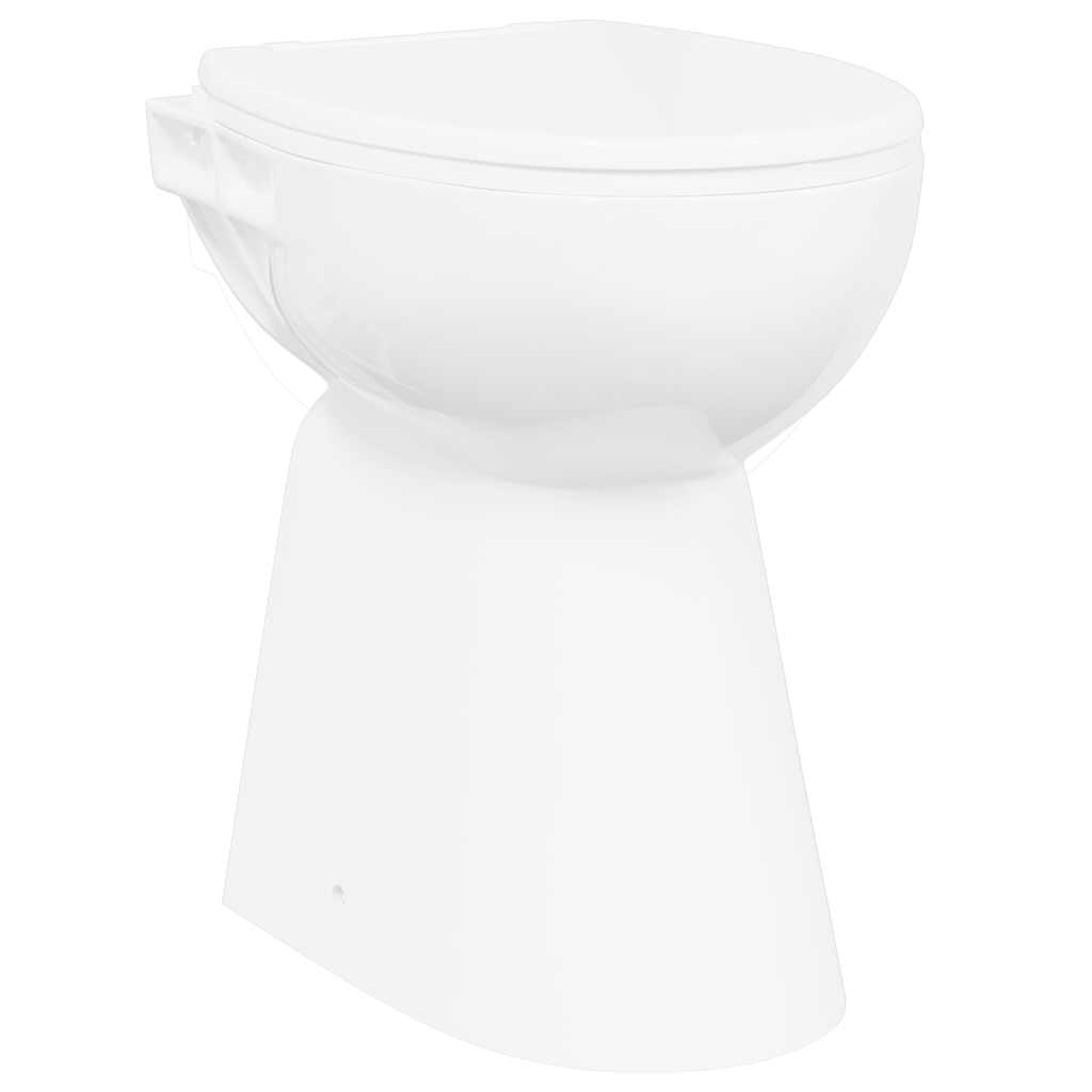 Randloos Toilet 7 cm extra hoogte soft-close keramiek wit is nu te koop bij PeponiXL, paradijselijk wonen!
