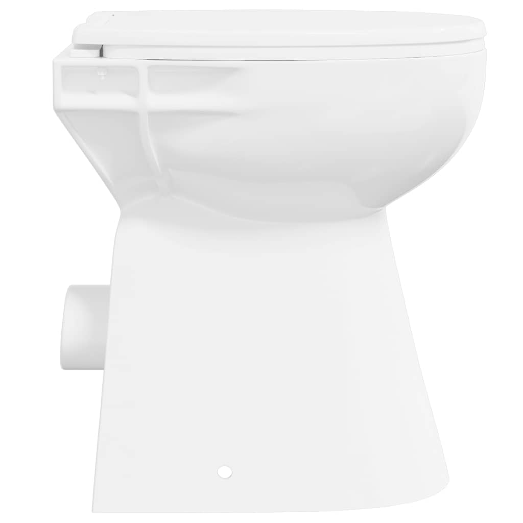 Randloos Toilet 7 cm extra hoogte soft-close keramiek wit is nu te koop bij PeponiXL, paradijselijk wonen!