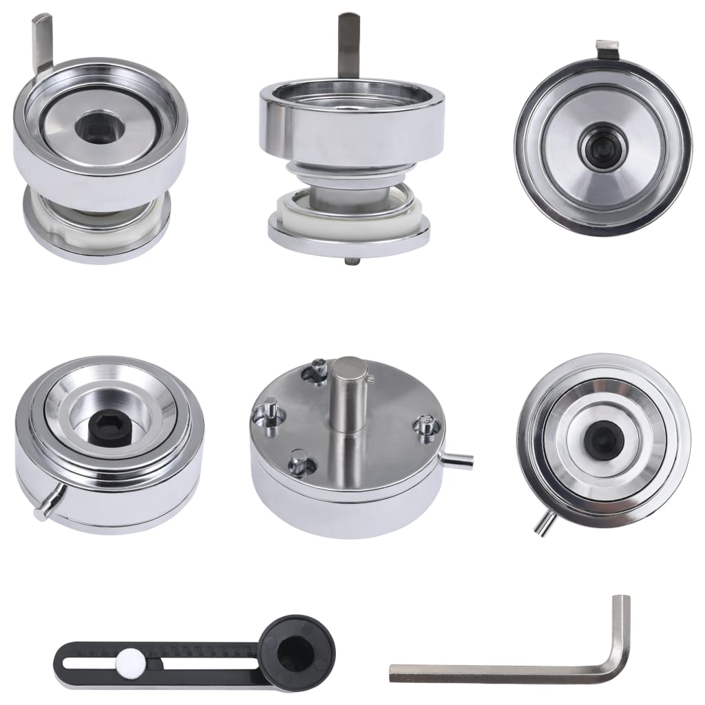 Buttonmachine met cirkelsnijder draaipunch 25 mm is nu te koop bij PeponiXL, paradijselijk wonen!