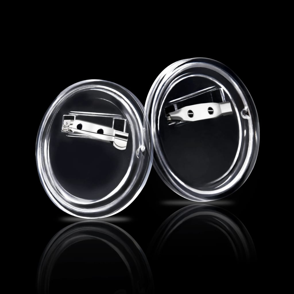 Buttons met spelden 100 st 44 mm acryl is nu te koop bij PeponiXL, paradijselijk wonen!