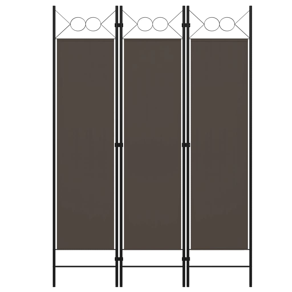 Kamerscherm met 3 panelen 120x180 cm antraciet is nu te koop bij PeponiXL, paradijselijk wonen!