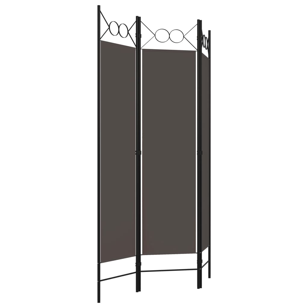Kamerscherm met 3 panelen 120x180 cm antraciet is nu te koop bij PeponiXL, paradijselijk wonen!
