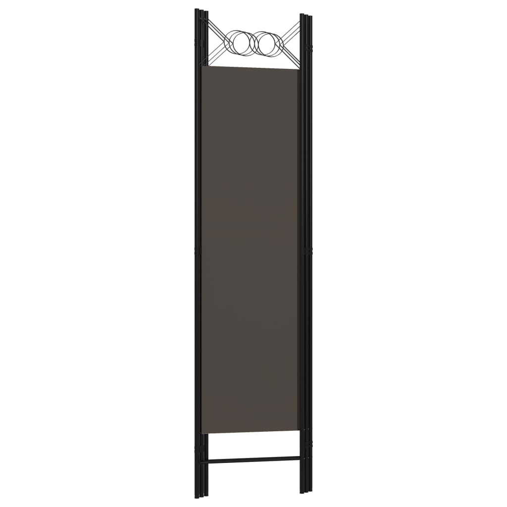Kamerscherm met 3 panelen 120x180 cm antraciet is nu te koop bij PeponiXL, paradijselijk wonen!