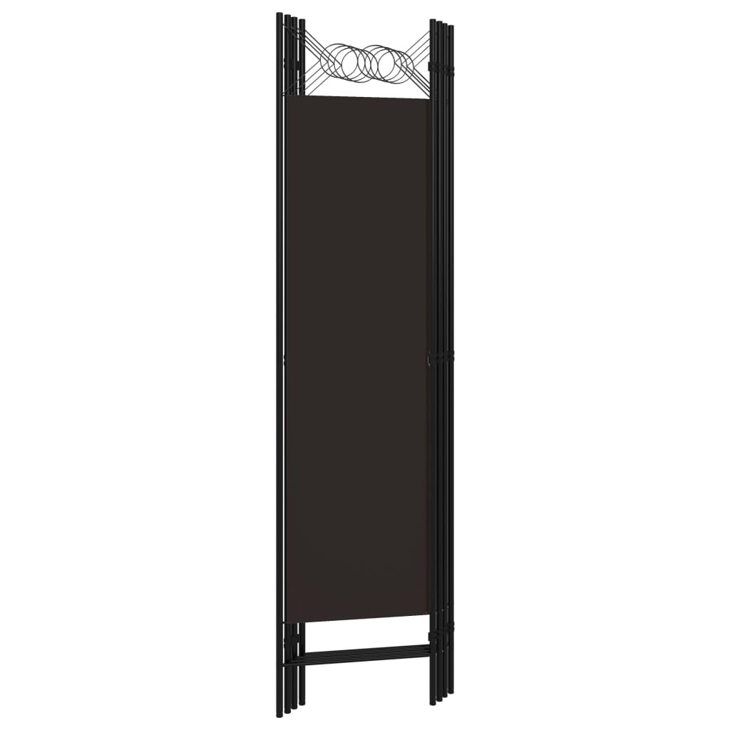 Kamerscherm met 4 panelen 160x180 cm bruin is nu te koop bij PeponiXL, paradijselijk wonen!