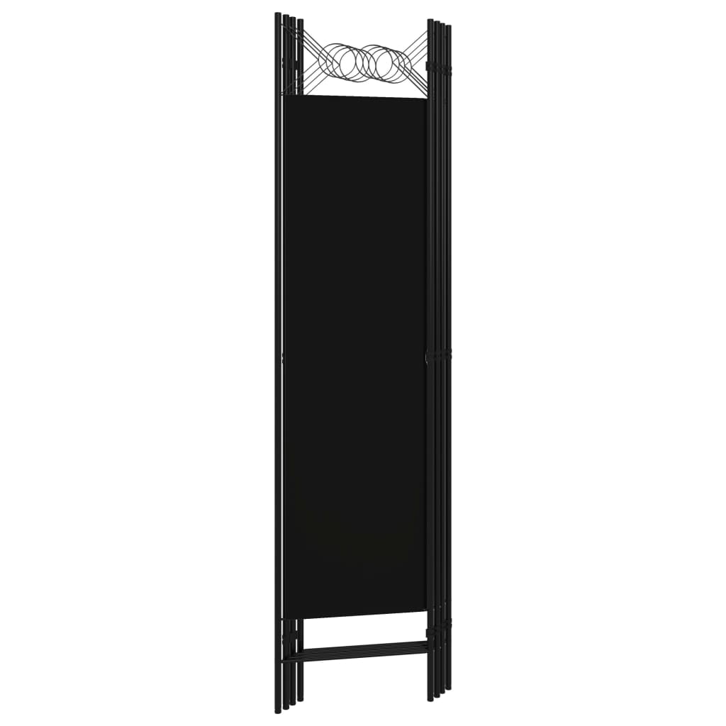 Kamerscherm met 4 panelen 160x180 cm zwart is nu te koop bij PeponiXL, paradijselijk wonen!