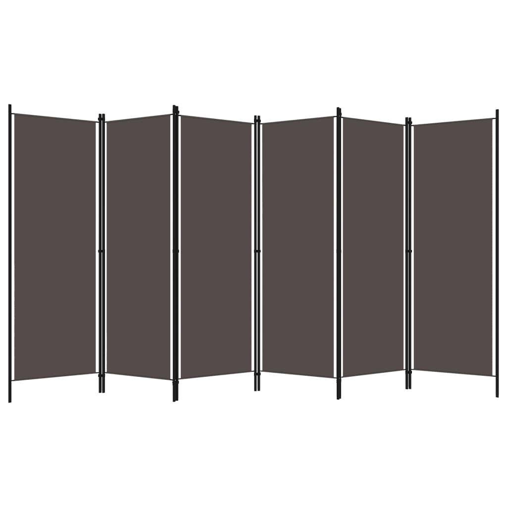 Kamerscherm met 6 panelen 300x180 cm antraciet is nu te koop bij PeponiXL, paradijselijk wonen!