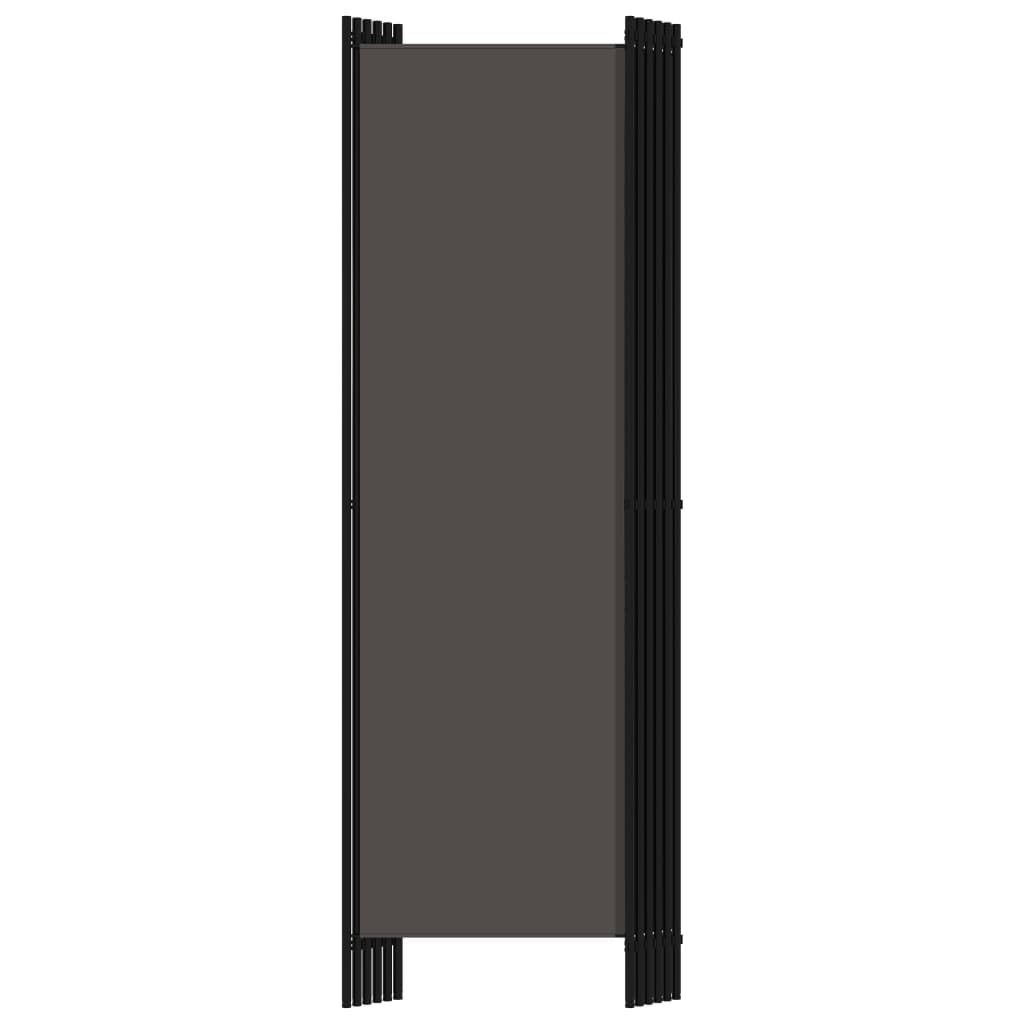 Kamerscherm met 6 panelen 300x180 cm antraciet is nu te koop bij PeponiXL, paradijselijk wonen!
