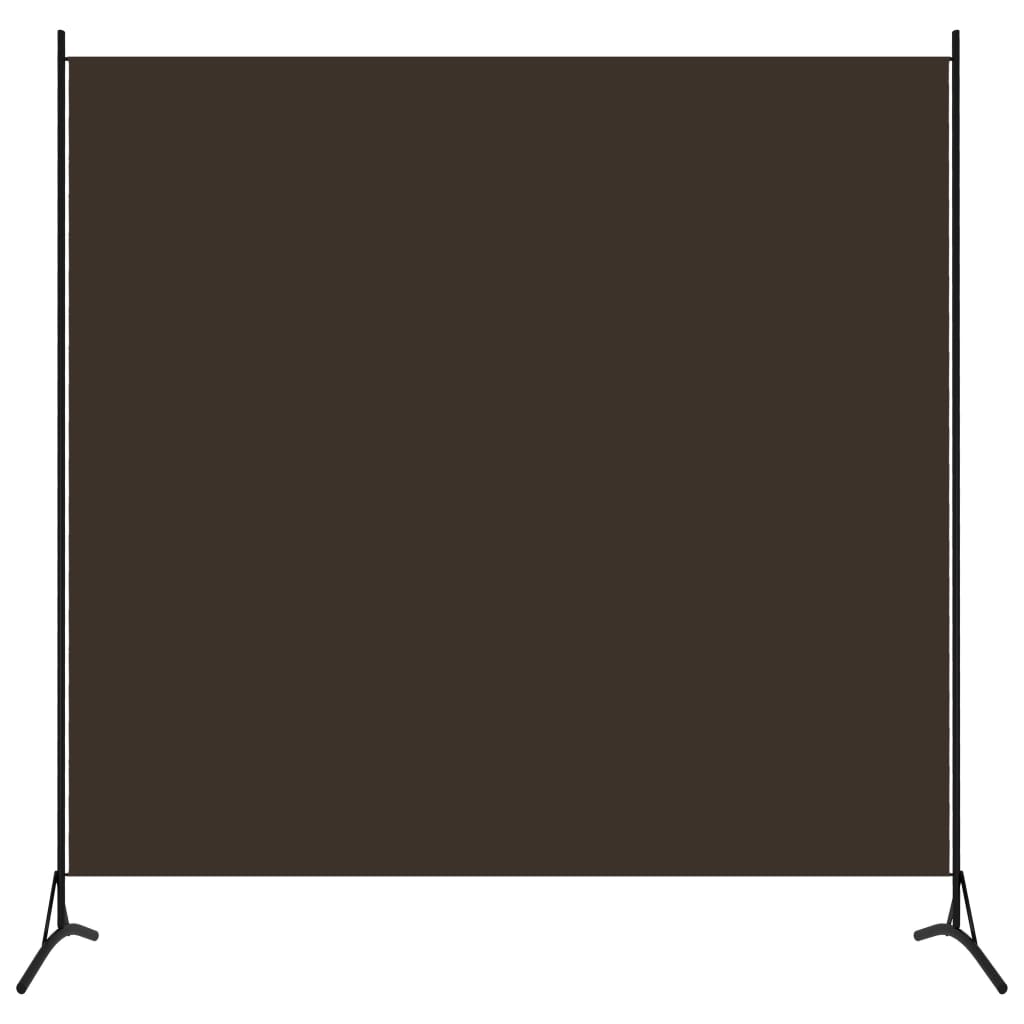 Kamerscherm met 1 paneel 175x180 cm bruin is nu te koop bij PeponiXL, paradijselijk wonen!