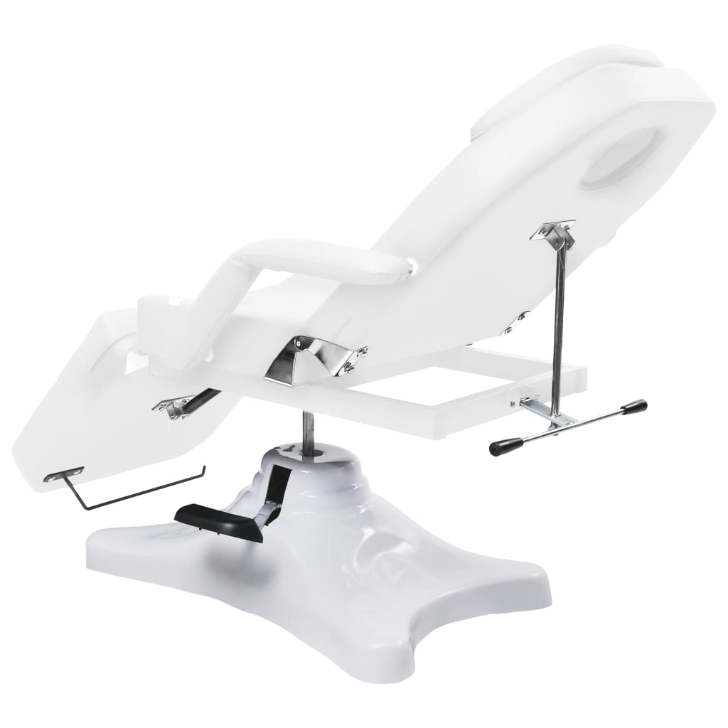 Massagetafel 180x62x(86,5-118) cm wit is nu te koop bij PeponiXL, paradijselijk wonen!
