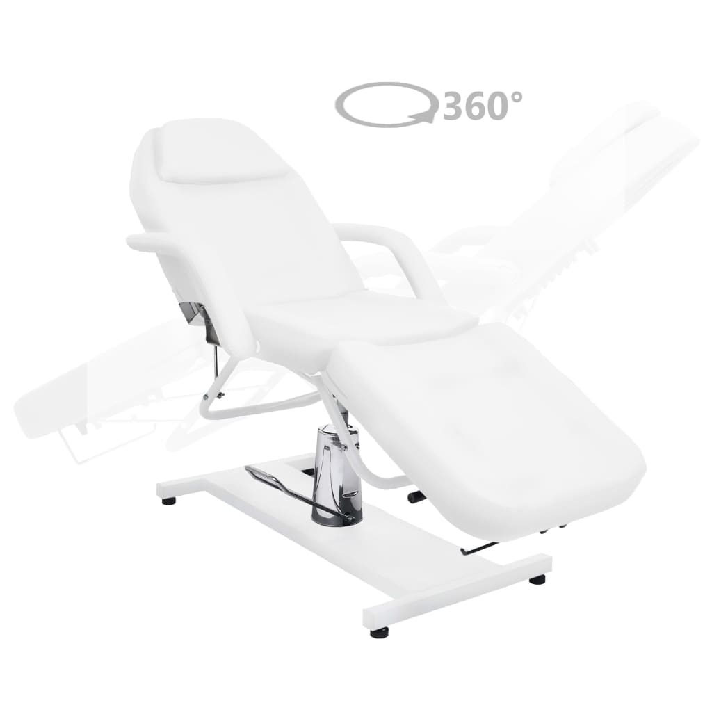 Massagetafel 180x62x(87-112) cm wit is nu te koop bij PeponiXL, paradijselijk wonen!
