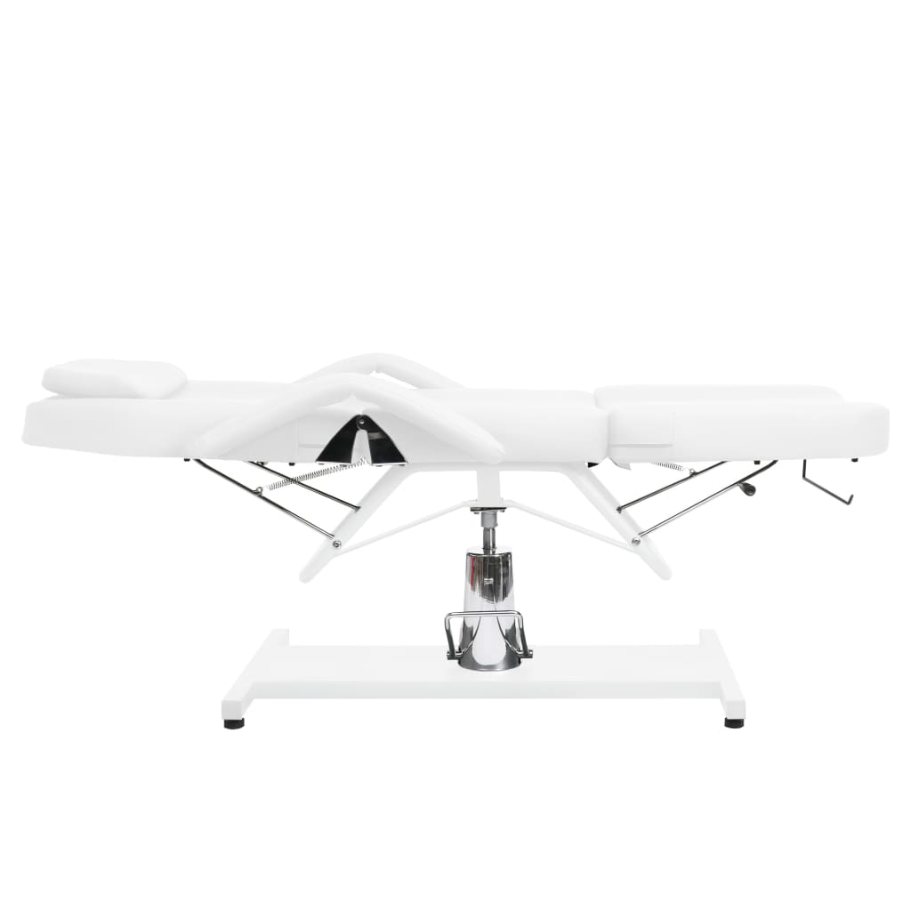 Massagetafel 180x62x(87-112) cm wit is nu te koop bij PeponiXL, paradijselijk wonen!