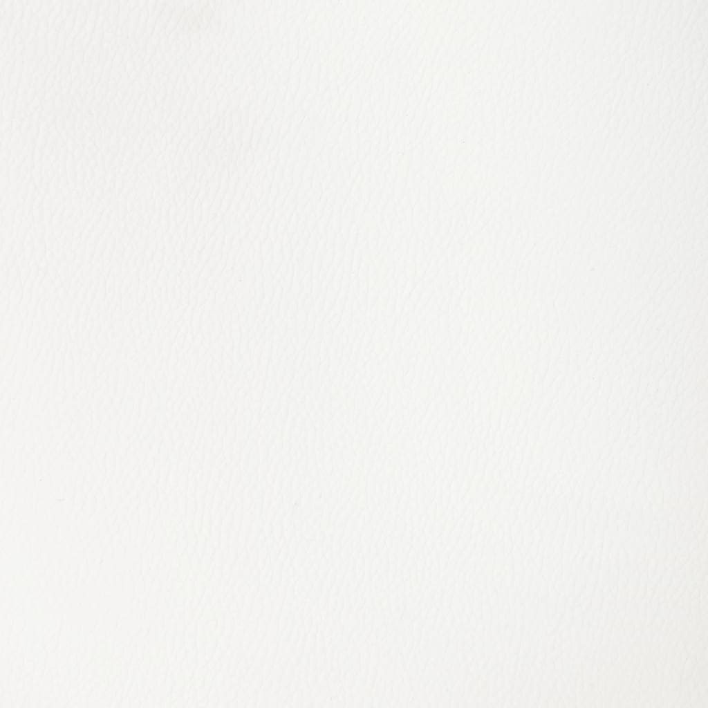 Eetkamerstoelen draaibaar 6 st kunstleer wit is nu te koop bij PeponiXL, paradijselijk wonen!