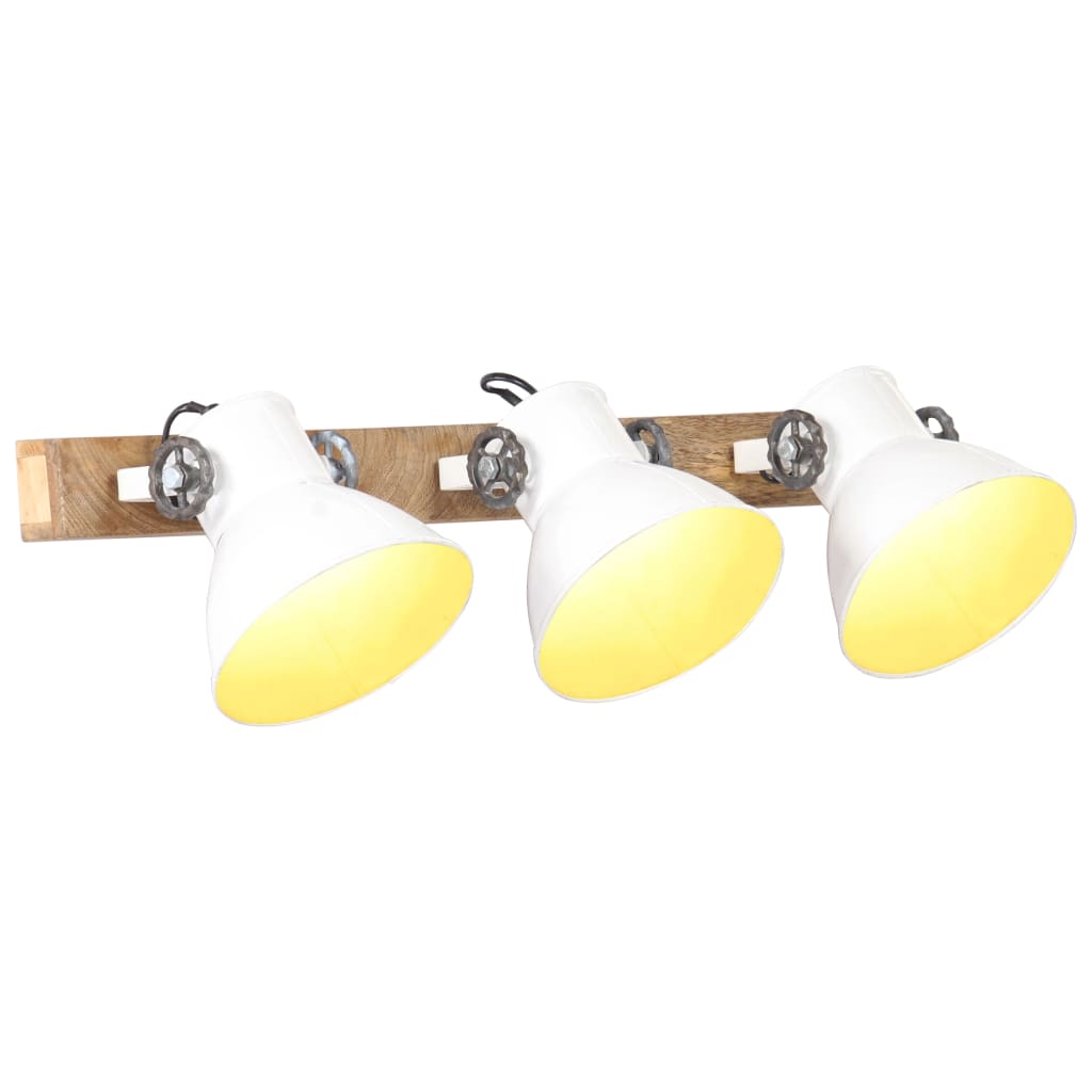 Wandlamp industrieel E27 65x25 cm wit is nu te koop bij PeponiXL, paradijselijk wonen!