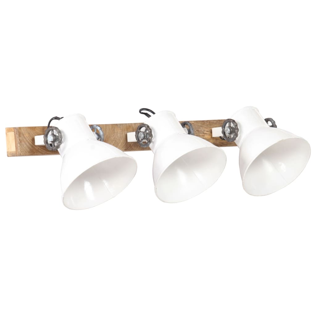Wandlamp industrieel E27 65x25 cm wit is nu te koop bij PeponiXL, paradijselijk wonen!