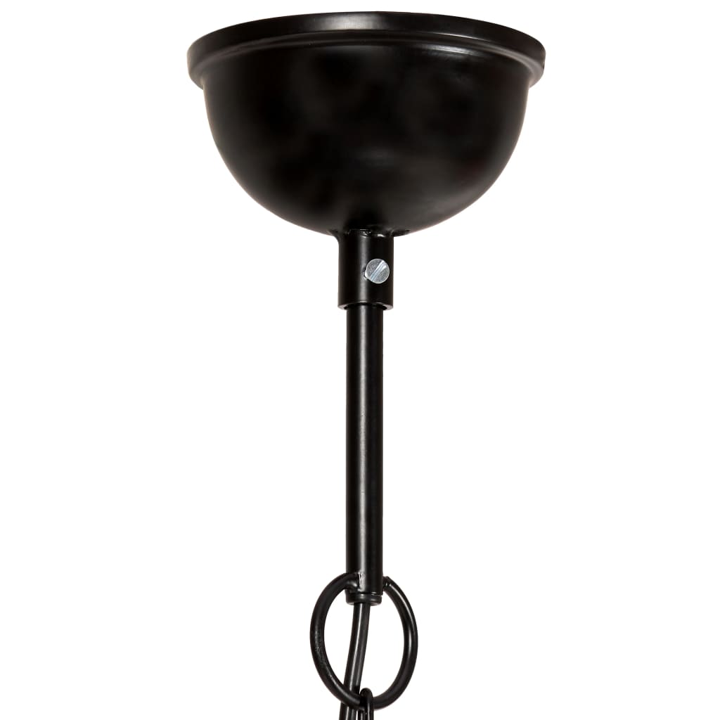 Hanglamp industrieel rond 25 W E27 40 cm zwart is nu te koop bij PeponiXL, paradijselijk wonen!