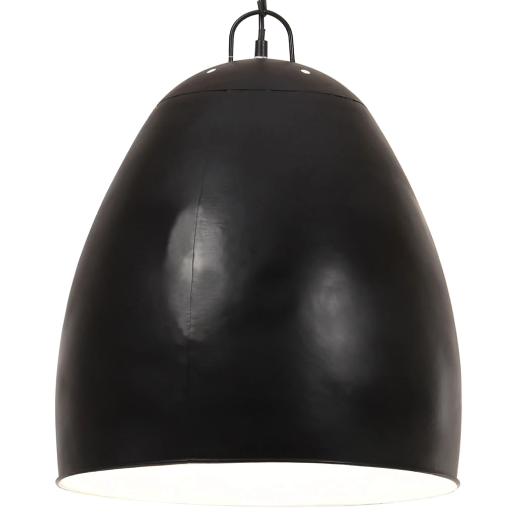 Hanglamp industrieel rond 25 W E27 42 cm zwart is nu te koop bij PeponiXL, paradijselijk wonen!