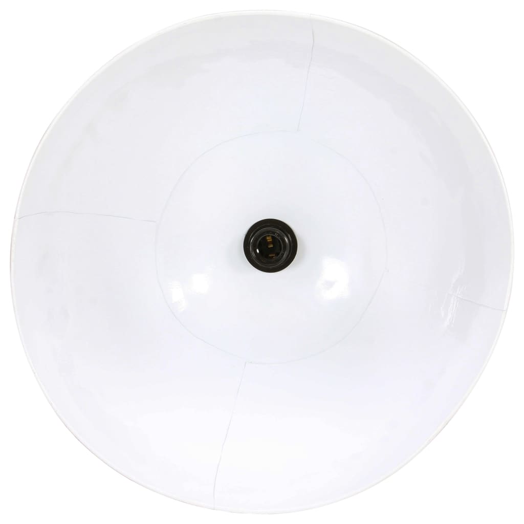 Hanglamp rond 25 W E27 48 cm wit is nu te koop bij PeponiXL, paradijselijk wonen!