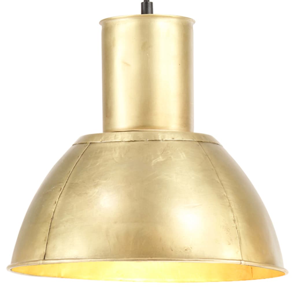 Hanglamp rond 25 W E27 28,5 cm messingkleurig is nu te koop bij PeponiXL, paradijselijk wonen!