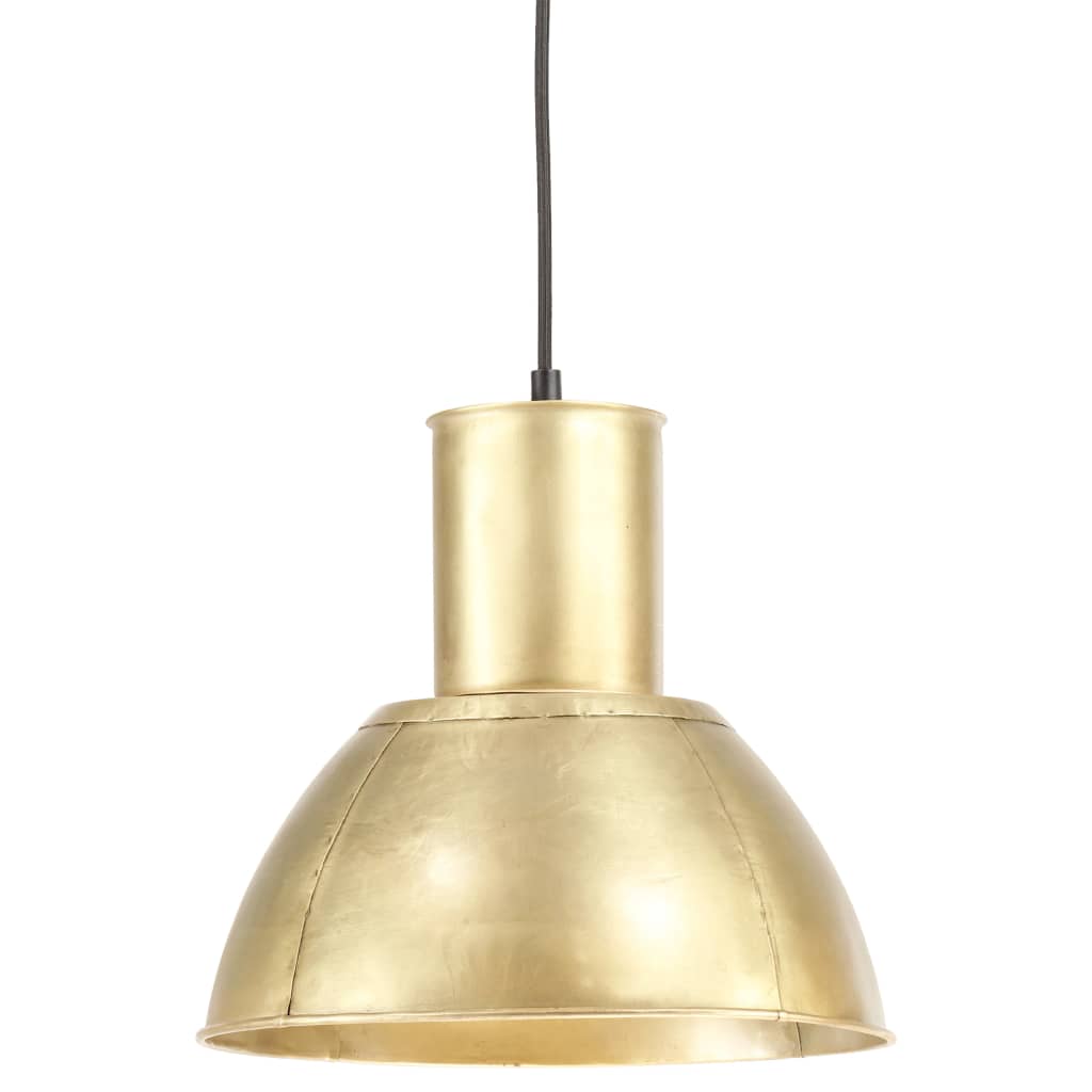 Hanglamp rond 25 W E27 28,5 cm messingkleurig is nu te koop bij PeponiXL, paradijselijk wonen!