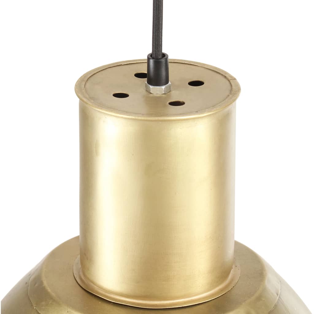 Hanglamp rond 25 W E27 28,5 cm messingkleurig is nu te koop bij PeponiXL, paradijselijk wonen!