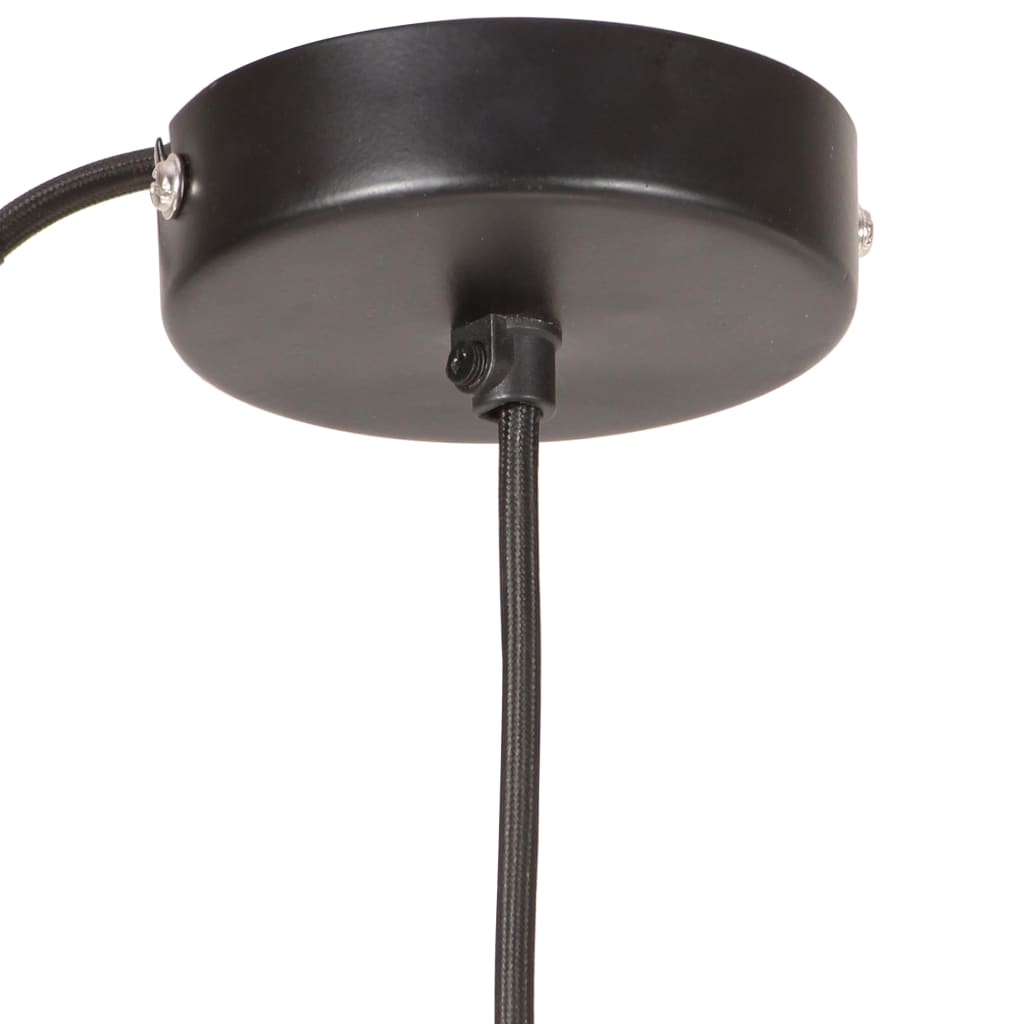 Hanglamp rond 25 W E27 17 cm zwart is nu te koop bij PeponiXL, paradijselijk wonen!