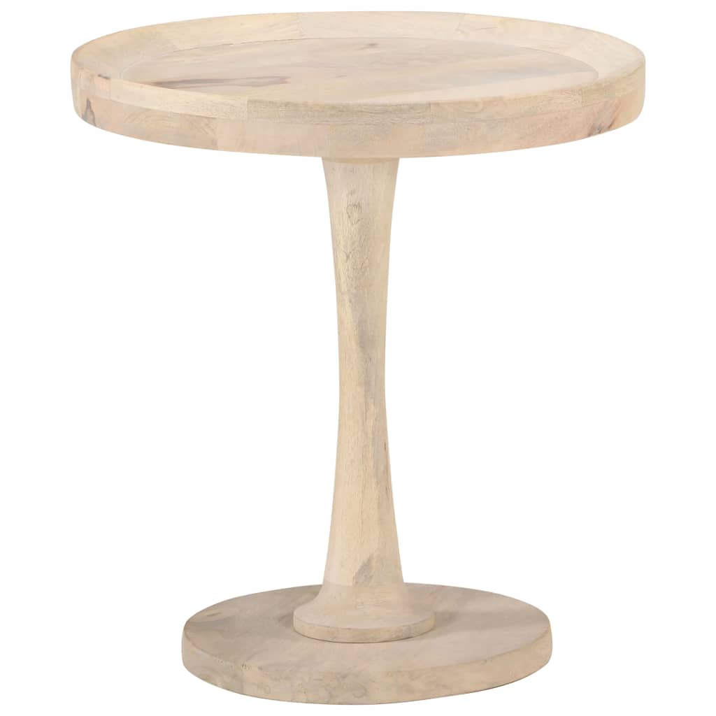 Bijzettafel Ø50x55 cm massief mangohout is nu te koop bij PeponiXL, paradijselijk wonen!