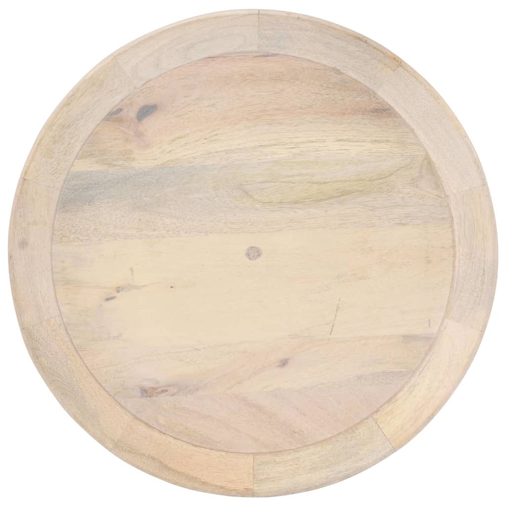 Bijzettafel Ø50x55 cm massief mangohout is nu te koop bij PeponiXL, paradijselijk wonen!