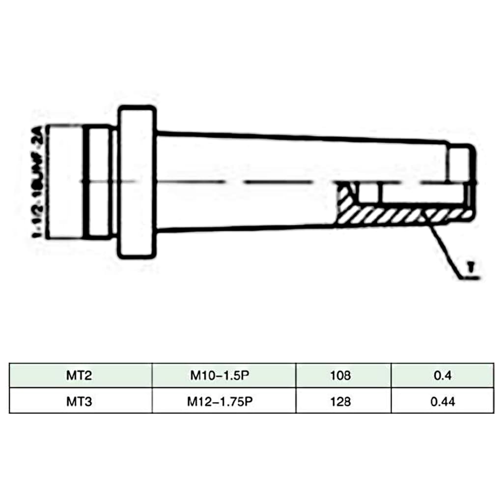 15-delige Boorgereedschapsset met MT3-F1-12 boorkop 50 mm is nu te koop bij PeponiXL, paradijselijk wonen!