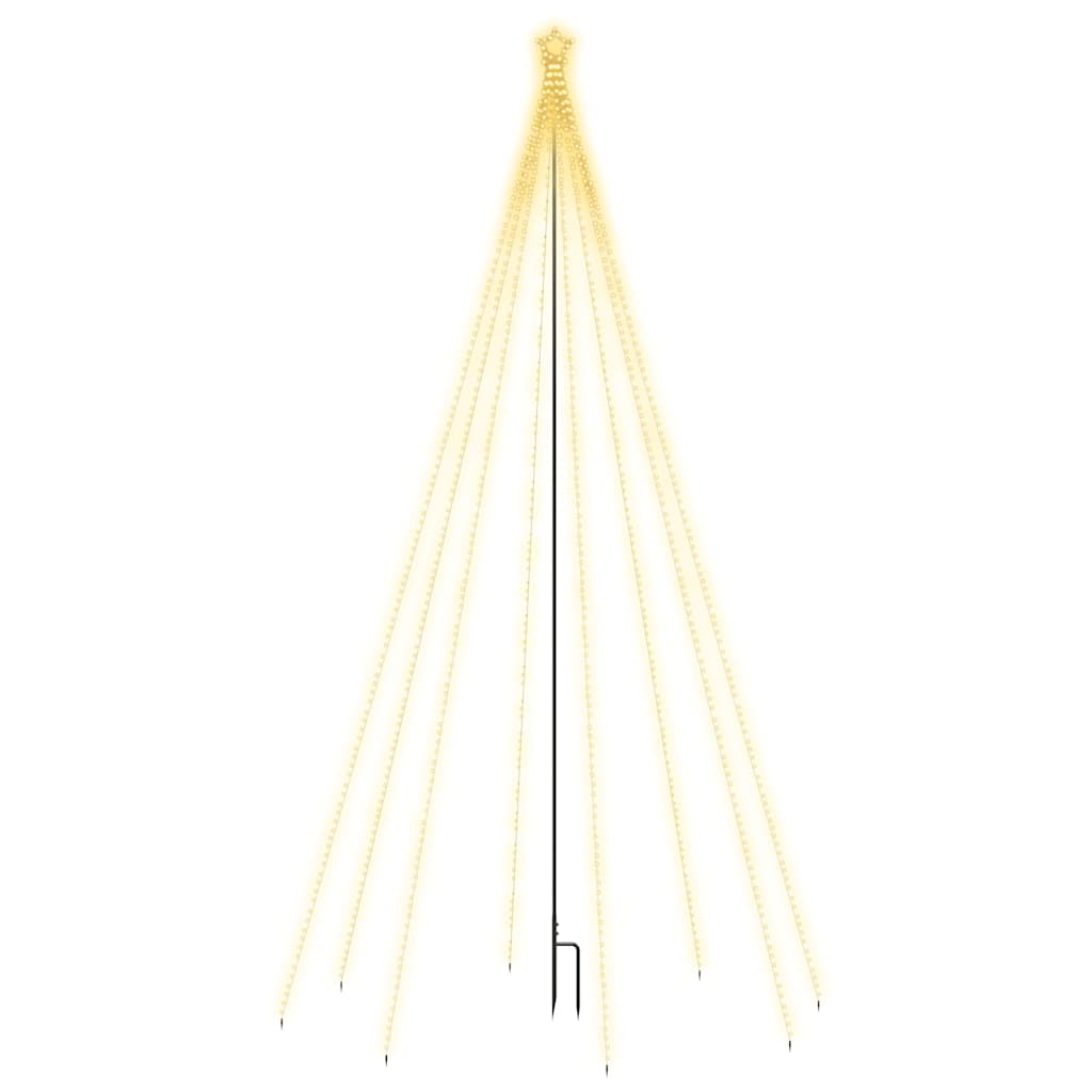Kerstboomverlichting waterval binnen buiten 400 LED's 2,5 m is nu te koop bij PeponiXL, paradijselijk wonen!