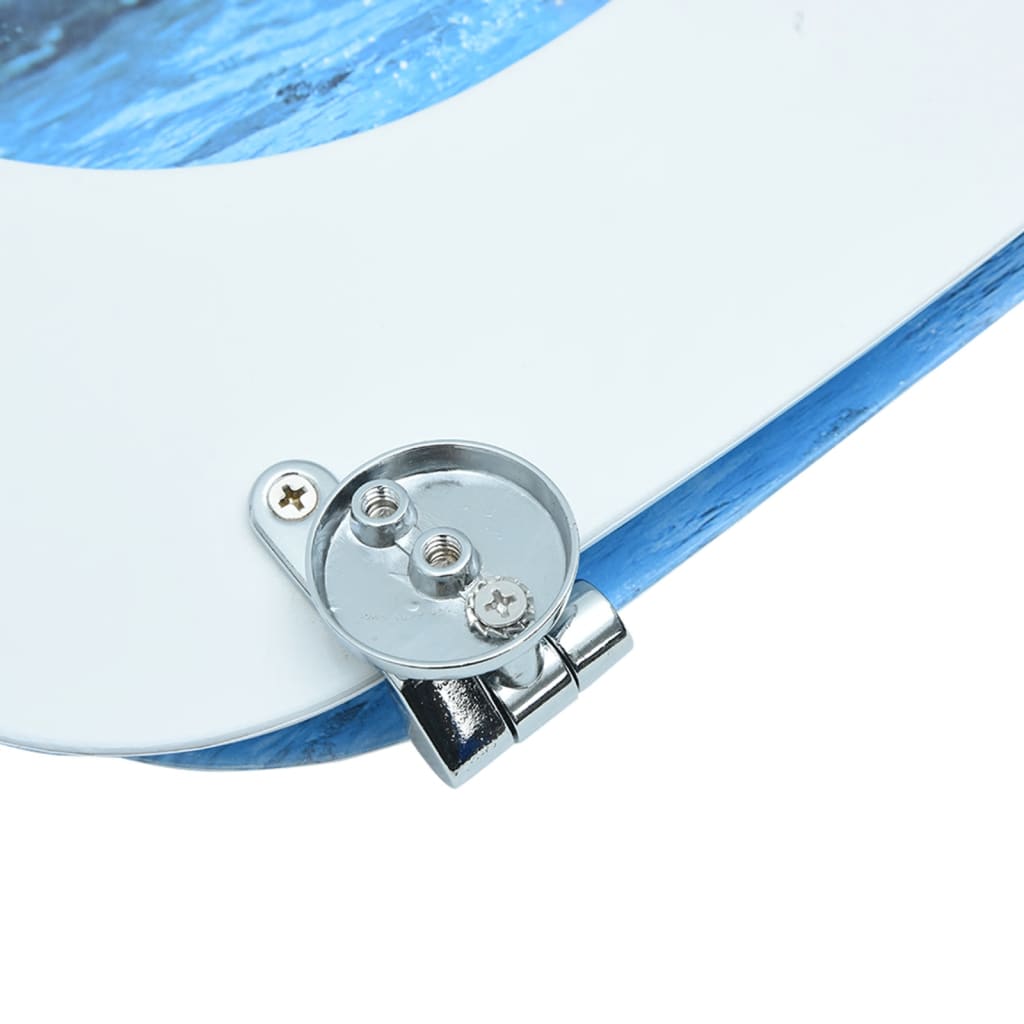 Toiletbril met deksel pinguïn MDF is nu te koop bij PeponiXL, paradijselijk wonen!