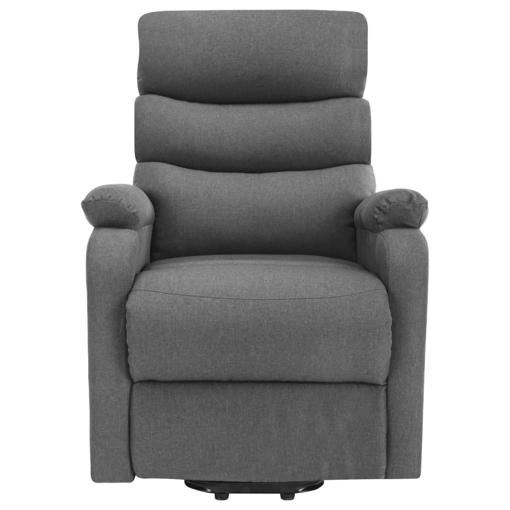 Sta-op-massagestoel stof lichtgrijs is nu te koop bij PeponiXL, paradijselijk wonen!