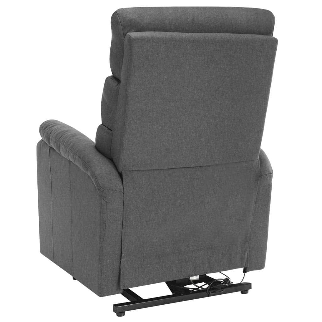 Sta-op-massagestoel stof lichtgrijs is nu te koop bij PeponiXL, paradijselijk wonen!