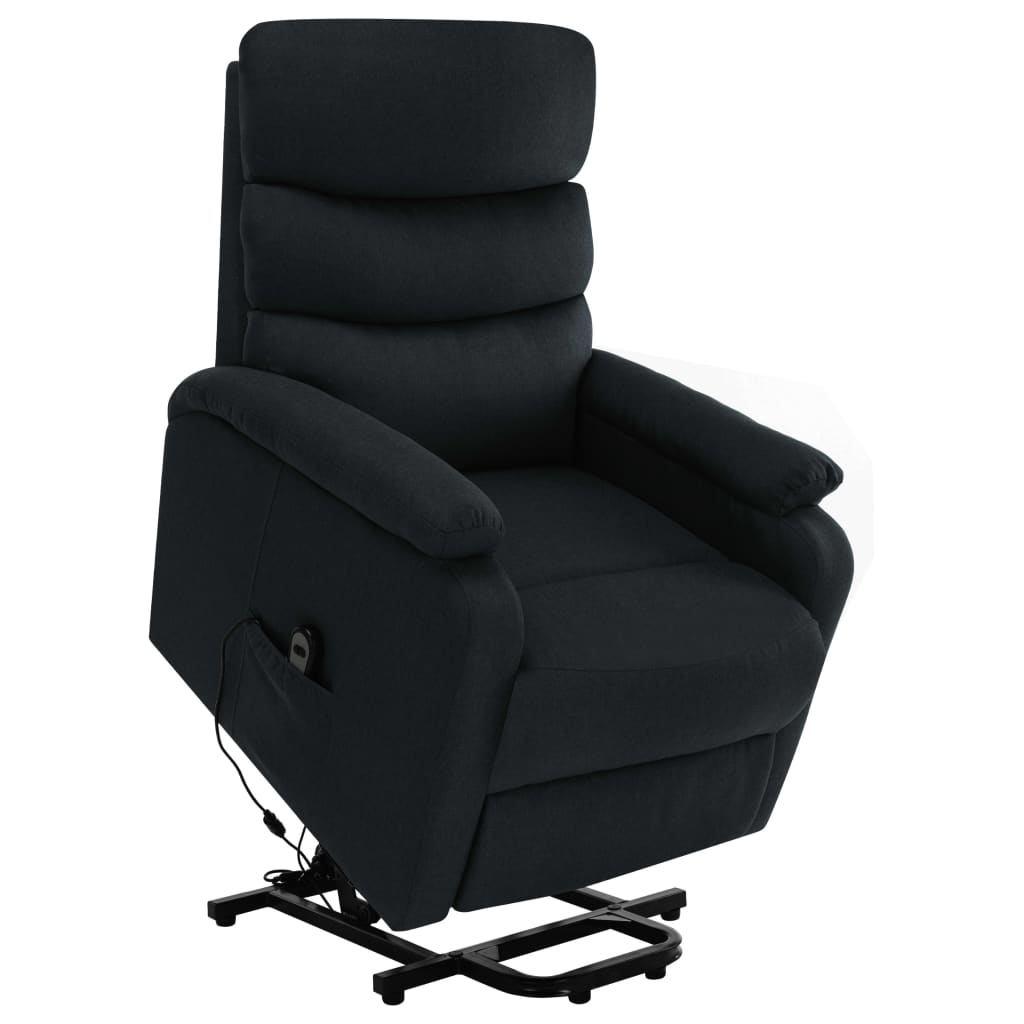 Sta-op-massagestoel stof zwart is nu te koop bij PeponiXL, paradijselijk wonen!