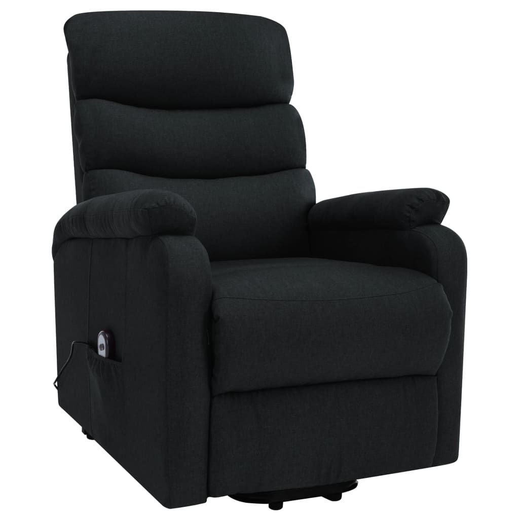 Sta-op-massagestoel stof zwart is nu te koop bij PeponiXL, paradijselijk wonen!