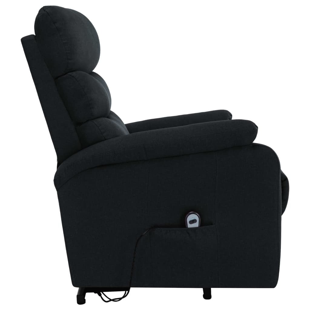 Sta-op-massagestoel stof zwart is nu te koop bij PeponiXL, paradijselijk wonen!