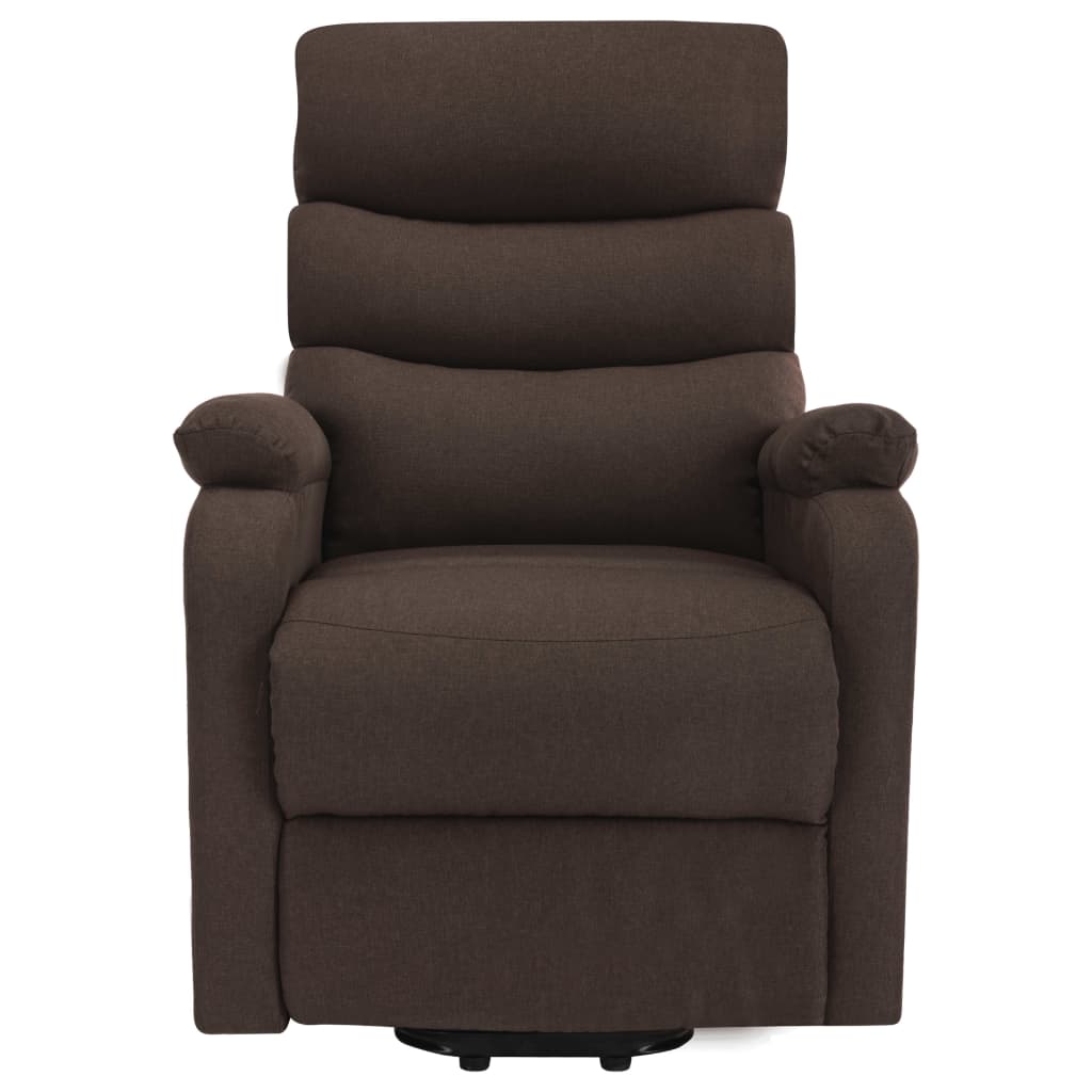 Sta-op-massagestoel stof bruin is nu te koop bij PeponiXL, paradijselijk wonen!