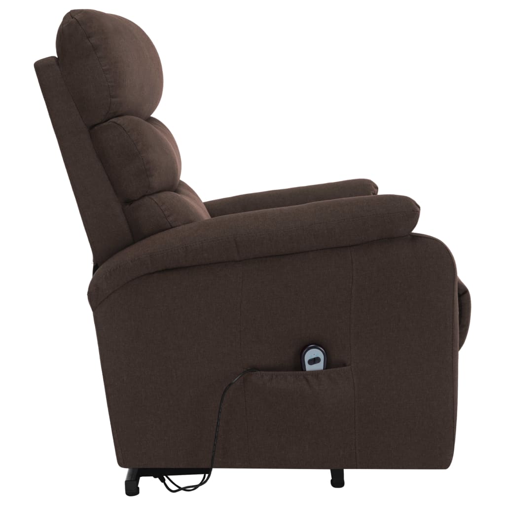 Sta-op-massagestoel stof bruin is nu te koop bij PeponiXL, paradijselijk wonen!