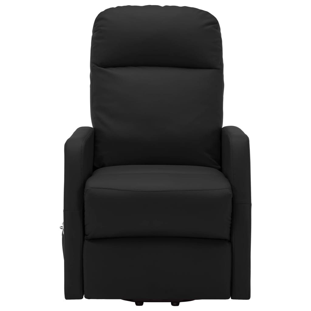 Sta-op-massagestoel kunstleer zwart is nu te koop bij PeponiXL, paradijselijk wonen!