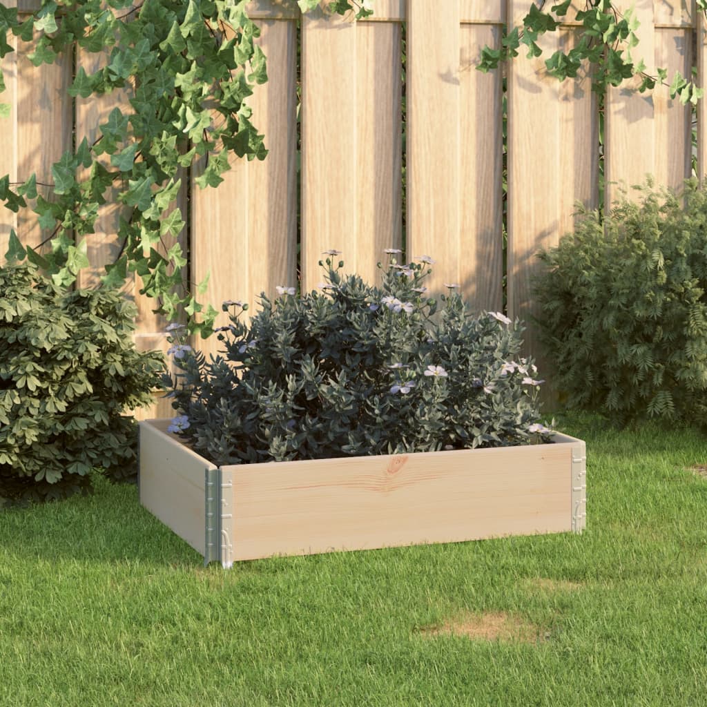 Plantenbak verhoogd 60x80 cm massief grenenhout is nu te koop bij PeponiXL, paradijselijk wonen!
