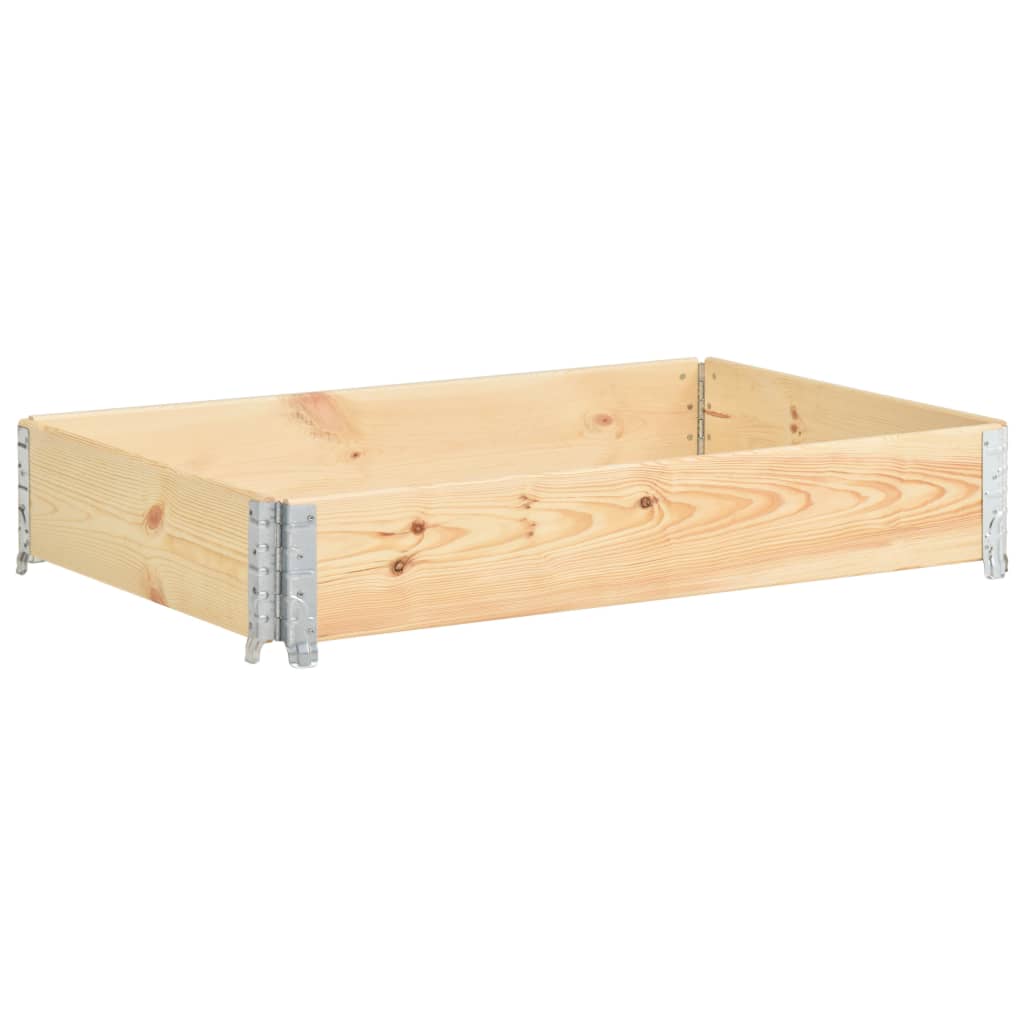 Plantenbak verhoogd 80x120 cm massief grenenhout is nu te koop bij PeponiXL, paradijselijk wonen!