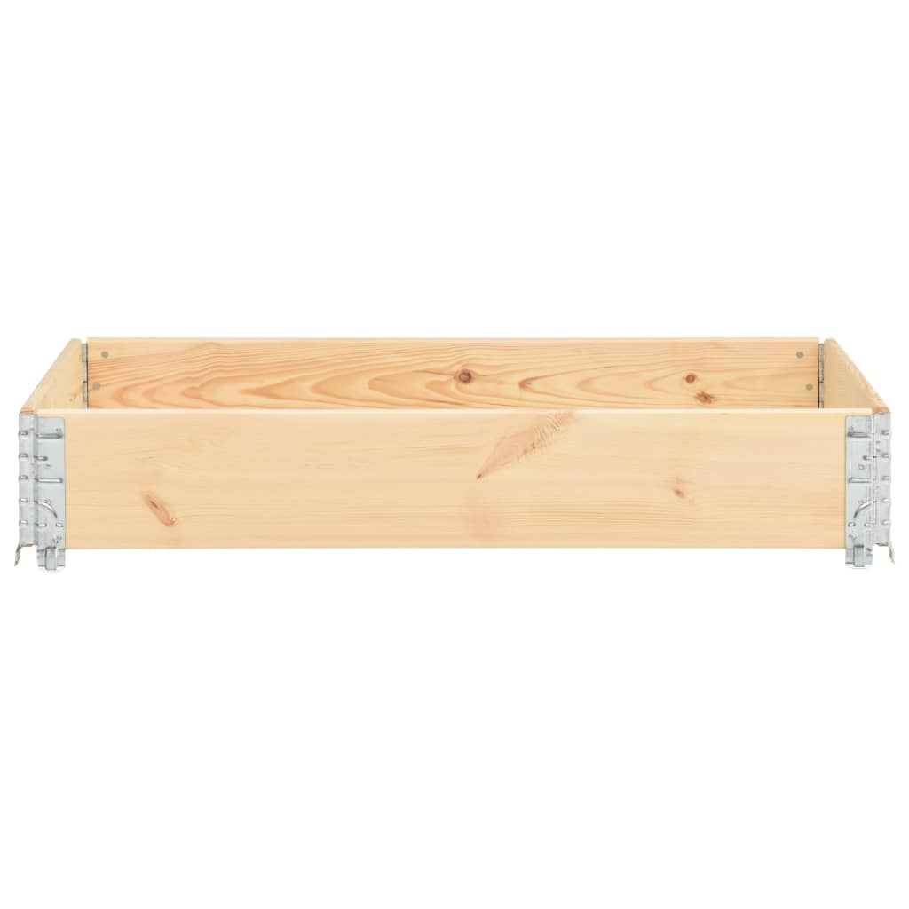 Plantenbak verhoogd 80x120 cm massief grenenhout is nu te koop bij PeponiXL, paradijselijk wonen!