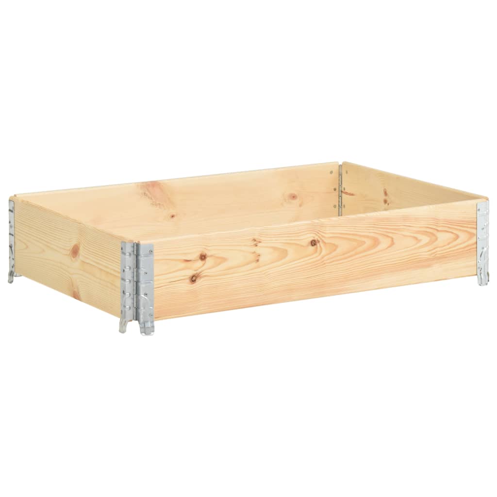 Plantenbak verhoogd 50x100 cm massief grenenhout is nu te koop bij PeponiXL, paradijselijk wonen!