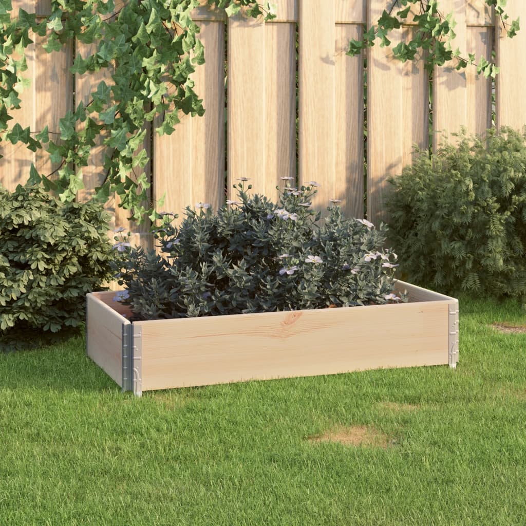 Plantenbak verhoogd 50x100 cm massief grenenhout is nu te koop bij PeponiXL, paradijselijk wonen!