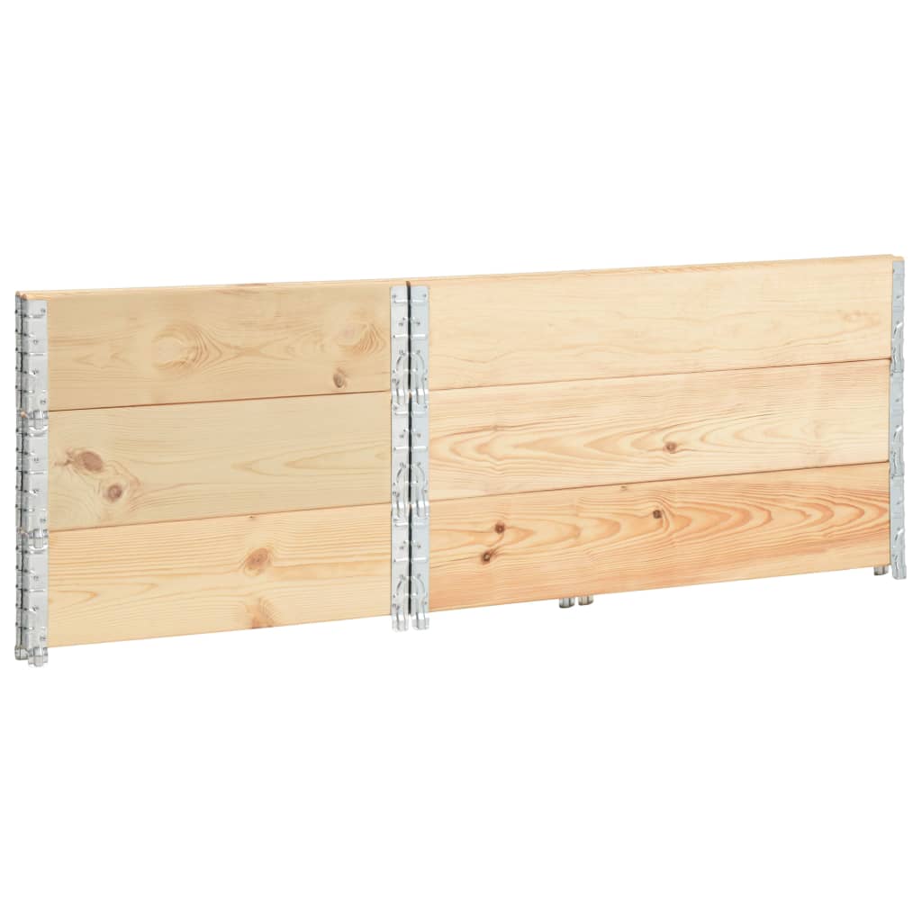 3 st Plantenbakken verhoogd 50x100 cm massief grenenhout is nu te koop bij PeponiXL, paradijselijk wonen!