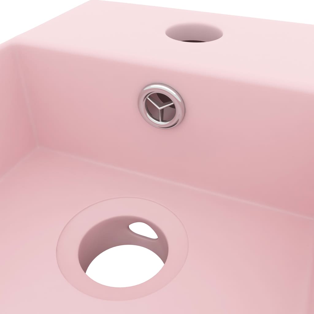 Wastafel met overloop keramiek matroze is nu te koop bij PeponiXL, paradijselijk wonen!