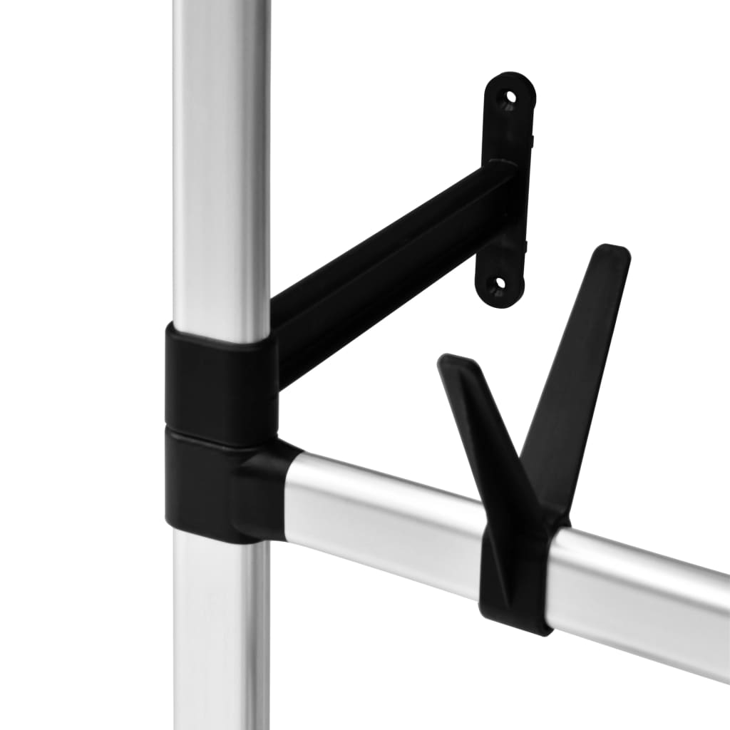 Schoenenrek met stangen telescopisch aluminium is nu te koop bij PeponiXL, paradijselijk wonen!