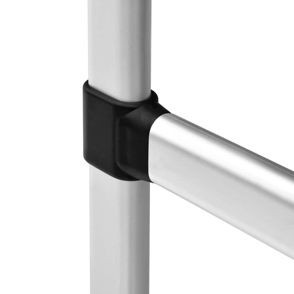Kledingkastsysteem met stangen telescopisch aluminium is nu te koop bij PeponiXL, paradijselijk wonen!